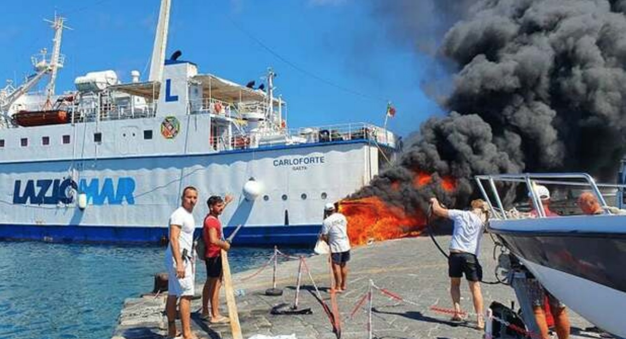 esplosione Ponza