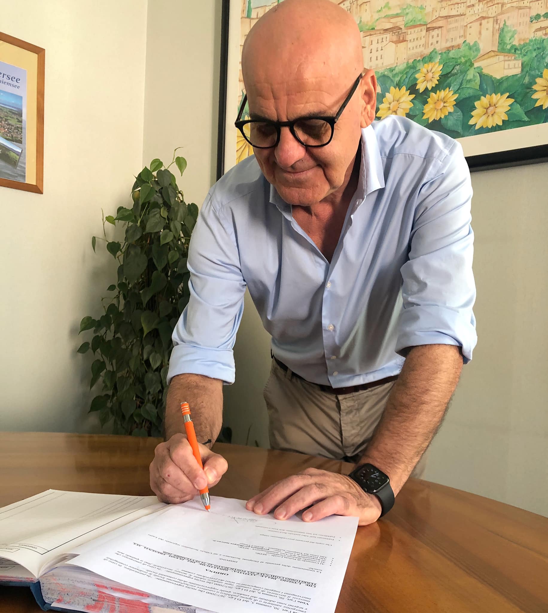 Federico Carnevale, sindaco di Monte San Biagio