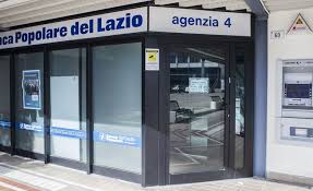 La filiale della Banca Popolare del Lazio al Centro Morbella, Latina