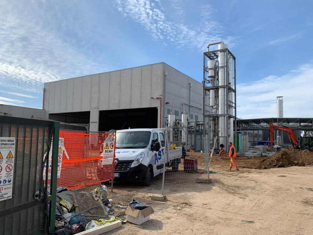 L'impianto a Biogas di Via della Spadellata, Anzio