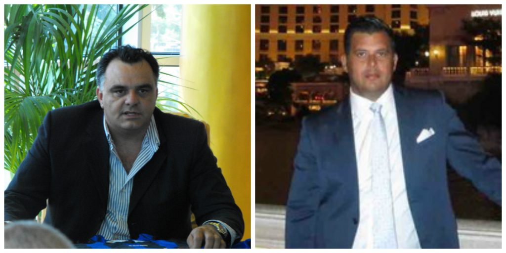 Luciano Iannotta e Natan Altomare, l'uomo considerato dagli inquirenti il suo braccio destro