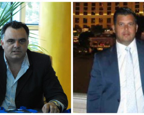 Luciano Iannotta e Natan Altomare, l'uomo considerato dagli inquirenti il suo braccio destro