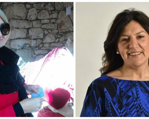 Maria Marcelli e Giuseppina Giovannoli, rispettivamente Vicesindaco e Sindaco di Sermoneta