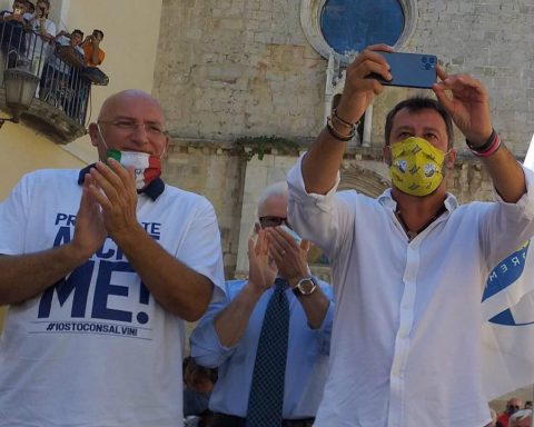 Matteo Adinolfi e Matteo Salvini