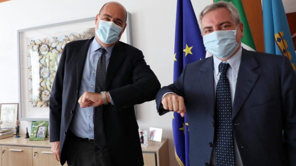 Nicola Zingaretti e Dario Scannapieco