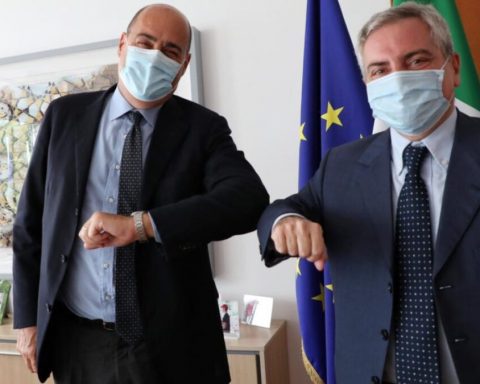 Nicola Zingaretti e Dario Scannapieco