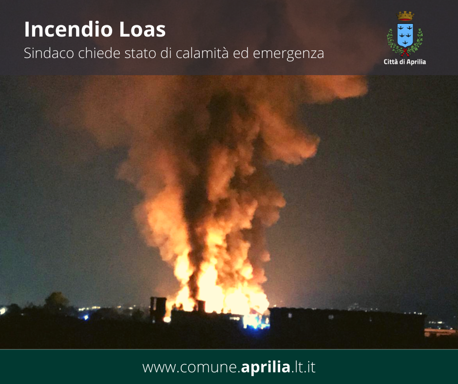incendio loas