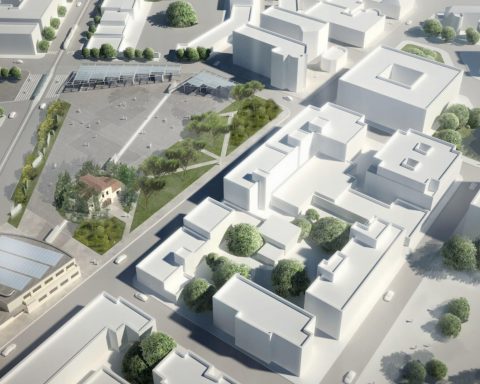 Il progetto per il Garage Ruspi dell'architetto Cupelloni