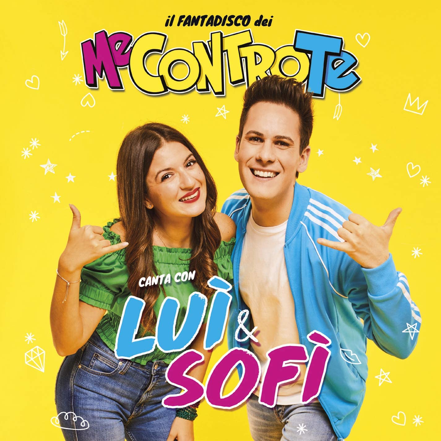 La copertina del noto diario Me contro Te