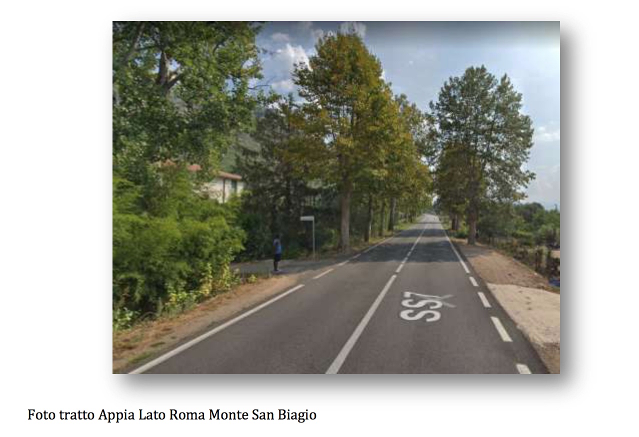 L'immagine contenuta nell'illustrazione tecnica del progetto (Comune di Monte San Biagio)