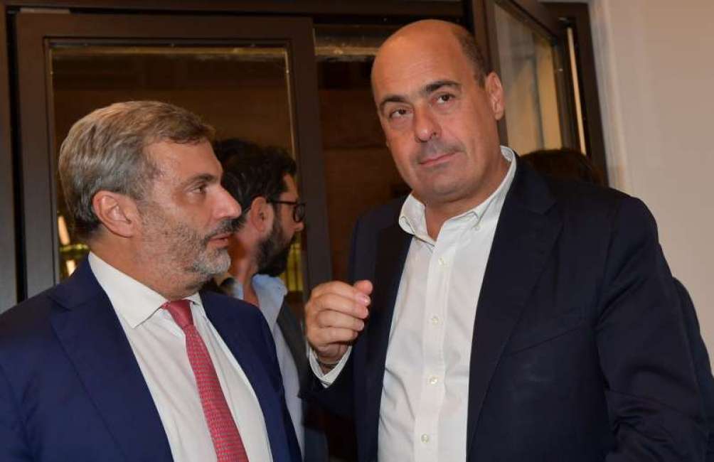 Albino Ruberti e Nicola Zingaretti