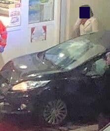 La Ford Fiesta di Di Caprio sul luogo del delitto
