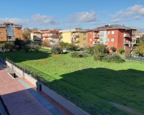L'area dove sorgerà il Parco Pergolesi