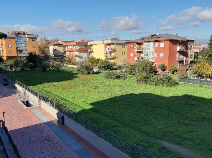 L'area dove sorgerà il Parco Pergolesi