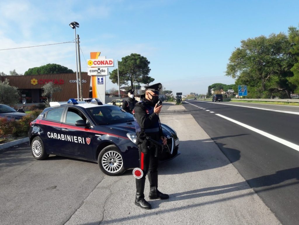 CISTERNA TERRACINA CARABINIERI