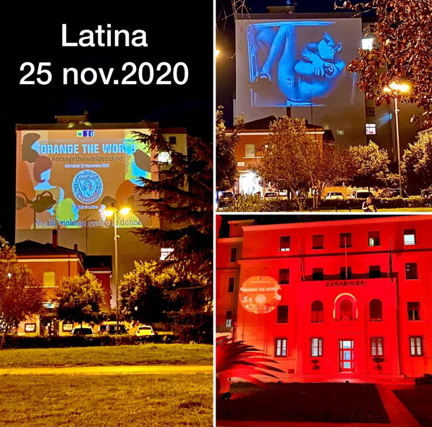 Caserme Carabinieri illuminate