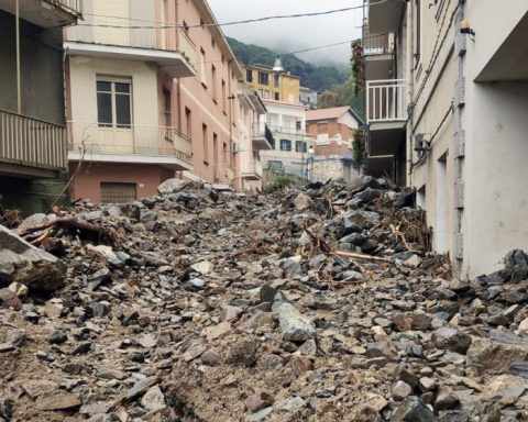 Alluvione in Sardegna (foto da Bitti) il giorno dopo