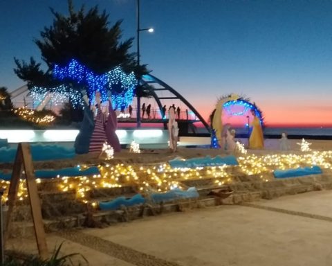 presepe sul mare santanastasia