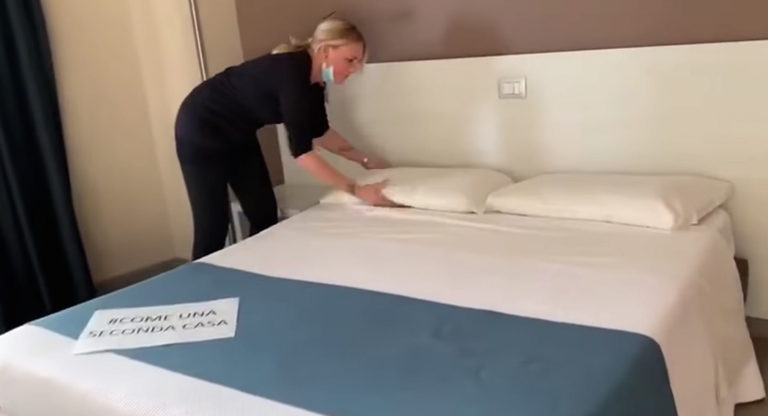Park Hotel, estratto del video sulla struttura alberghiera pubblicato dopo il caso delle cameriere a busta paga zero