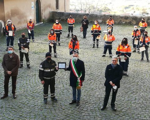 protezione civile cori