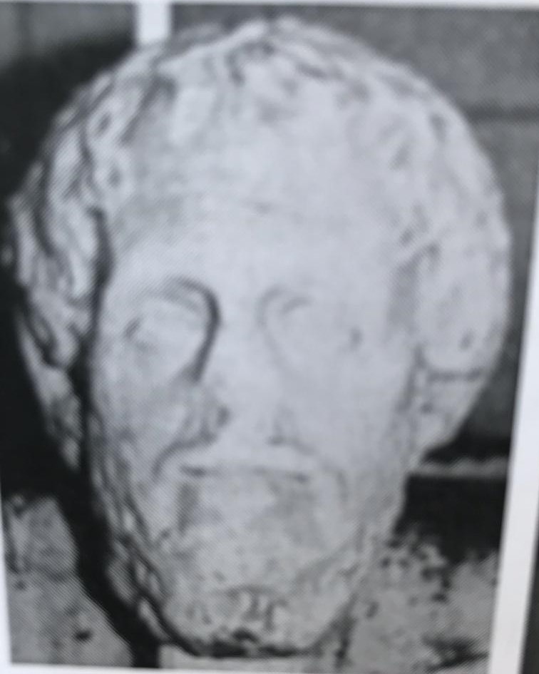 testa romana trafugata