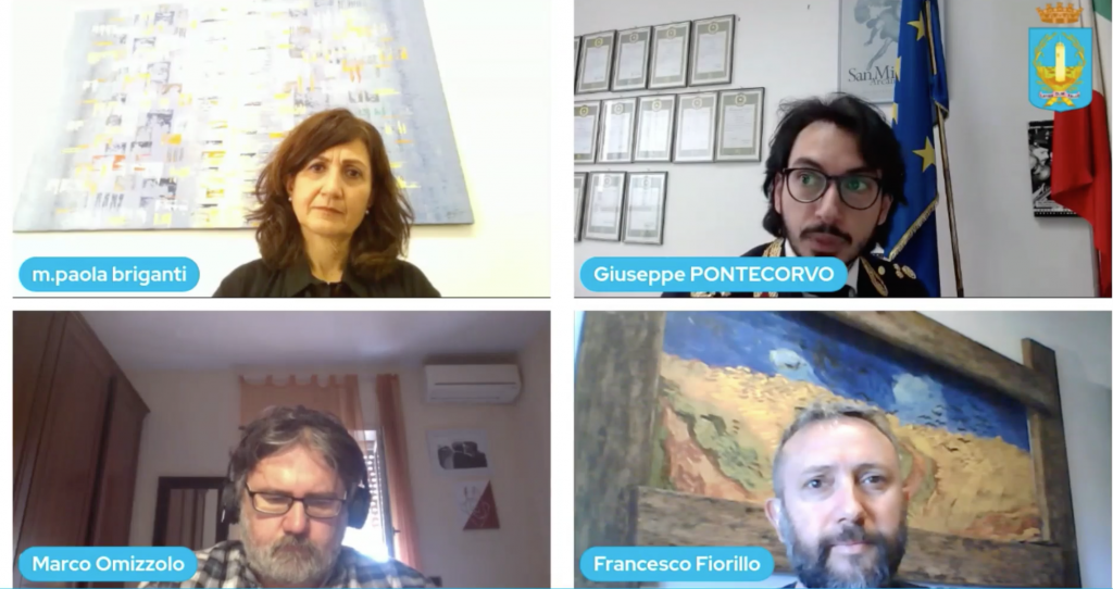 L'incontro online organizzato dal Comune di Latina