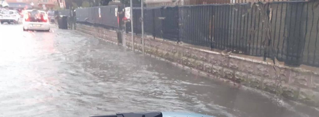 Strade allagate a Borgo Faiti