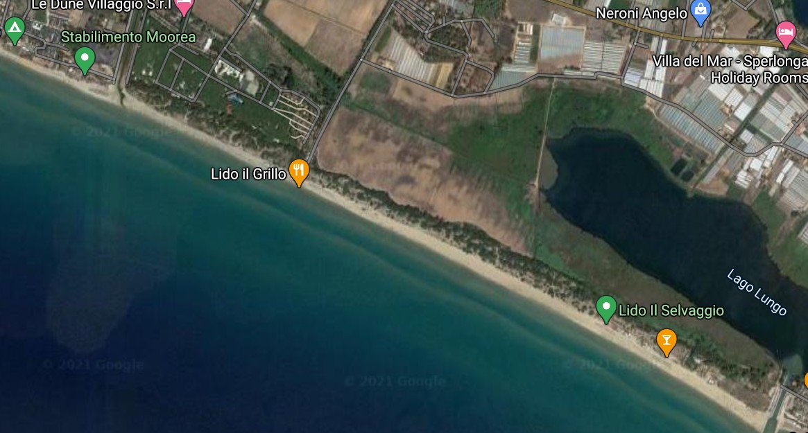 Fondi litorale capratica sperlonga