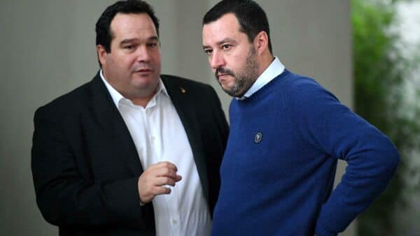 Claudio Durigon e Matteo Salvini