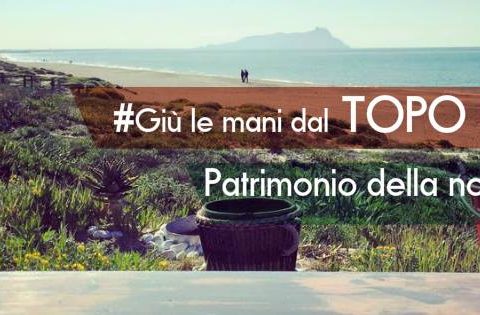 Il banner della campagna contro la nuova assegnazione del primo chiosco partita nel 2016. Come noto il primo chiosco è stato gestito per anni dalla famiglia Zof