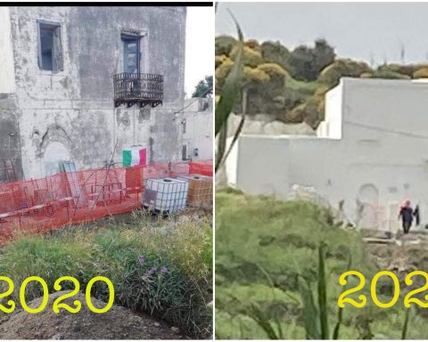 Abusivismo a ponza, villa ultimata nonostante i sequestri