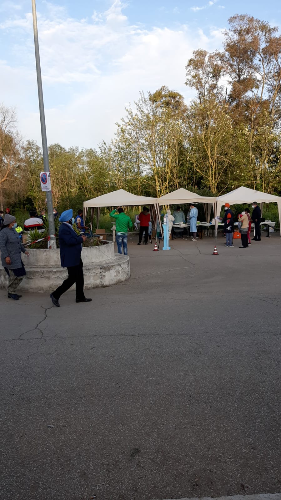 Lo screening di massa organizzato a Bella Farnia