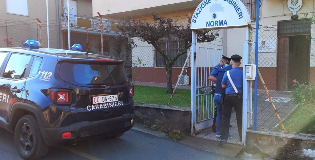Carabinieri del Comando Stazione di Norma