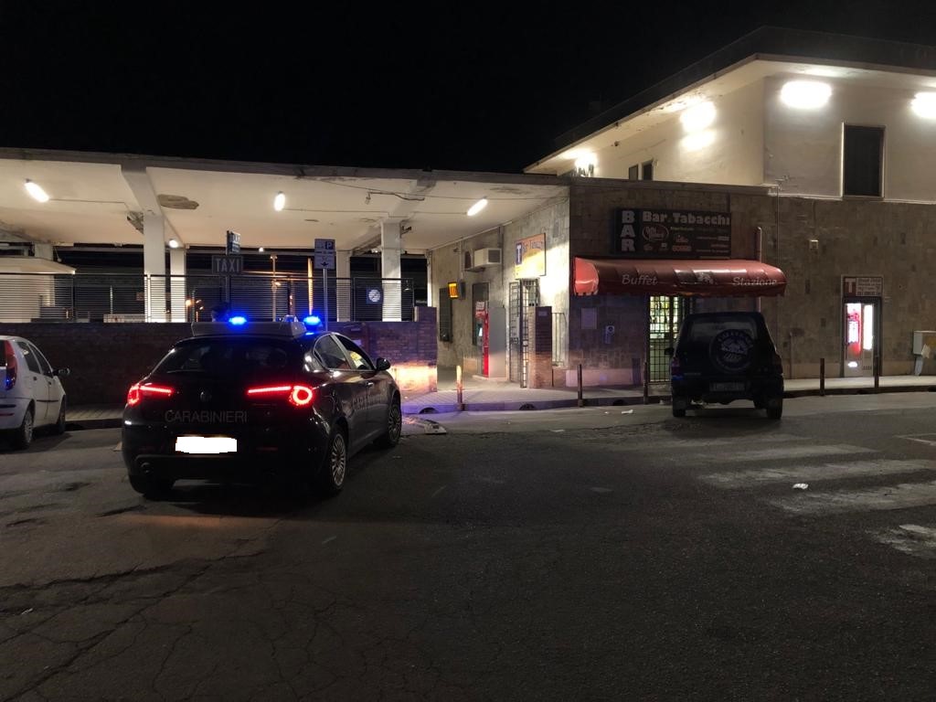 Carabinieri del Nucleo Operativo e Radiomobile di Formia sul posto