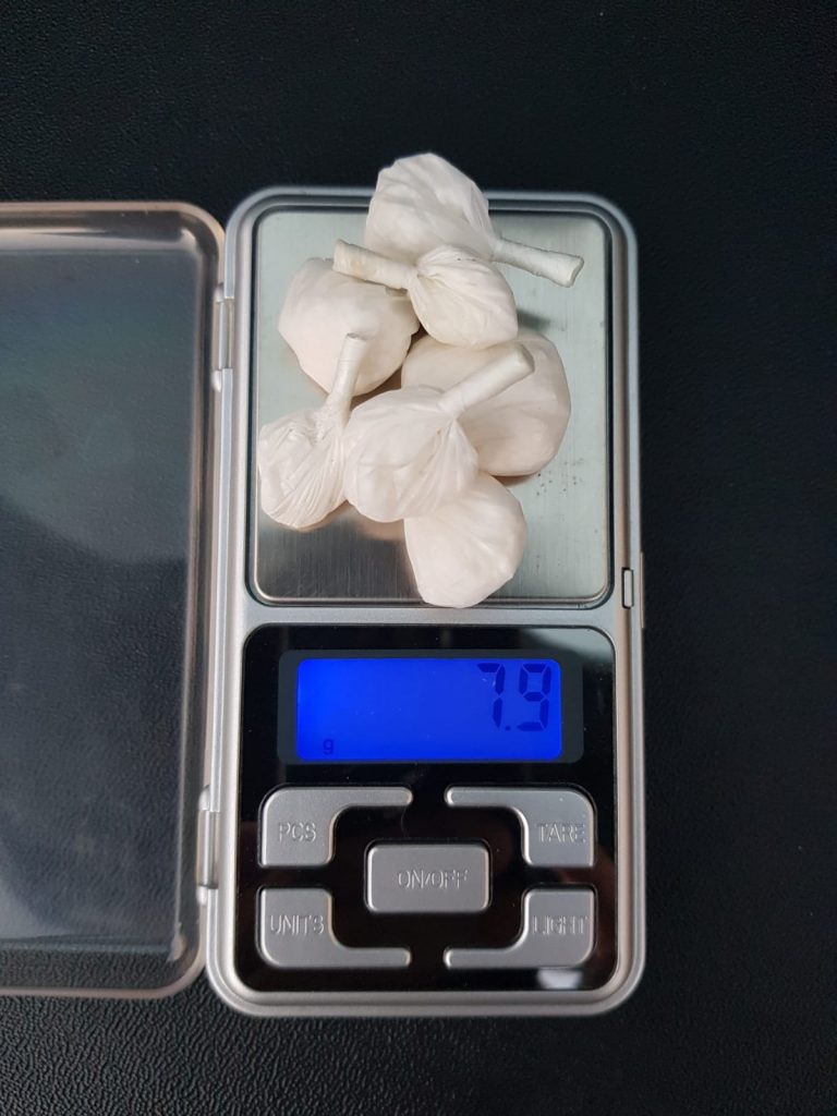 Sostanza stupefacente sequestrata