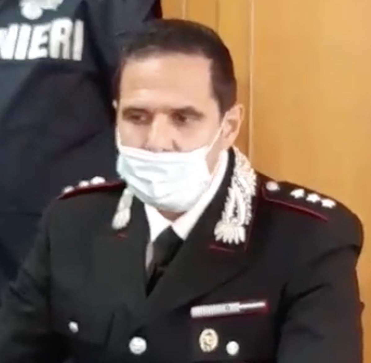Il Capitano dei Carabinieri Nas di Latina Felice Egidio