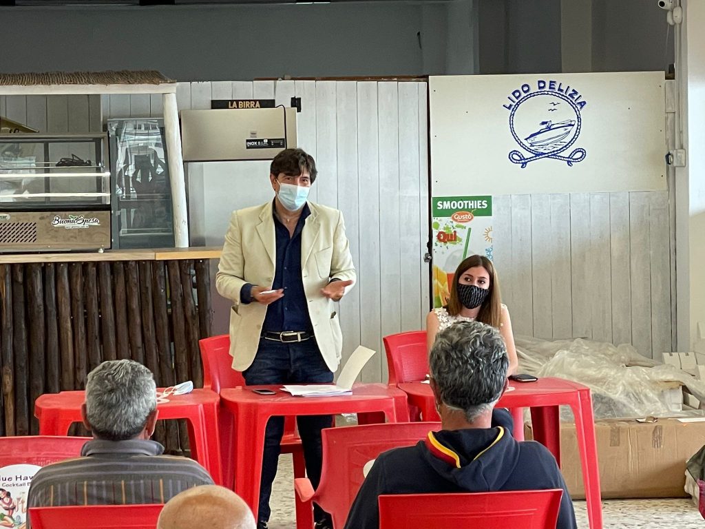 Pino D Amici incontro balneari 1