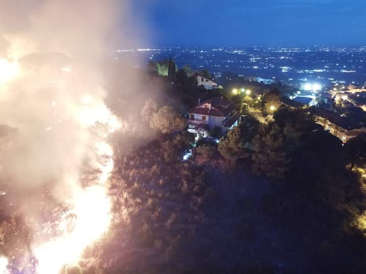 incendio Monti Lepini