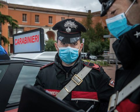 Il NOR di Latina durante un controllo