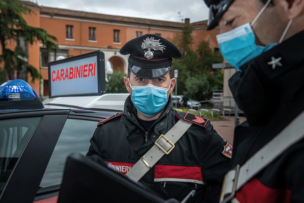Il NOR di Latina durante un controllo
