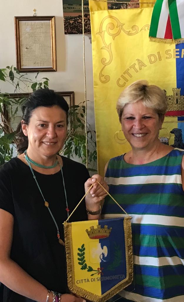 Nella foto- il sindaco Giuseppina Giovannoli e il presidente della fondazione Campus Elisa Cerocchi