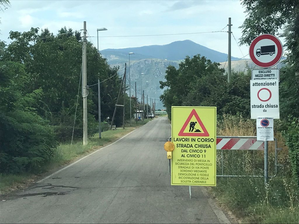 via ponte sordino