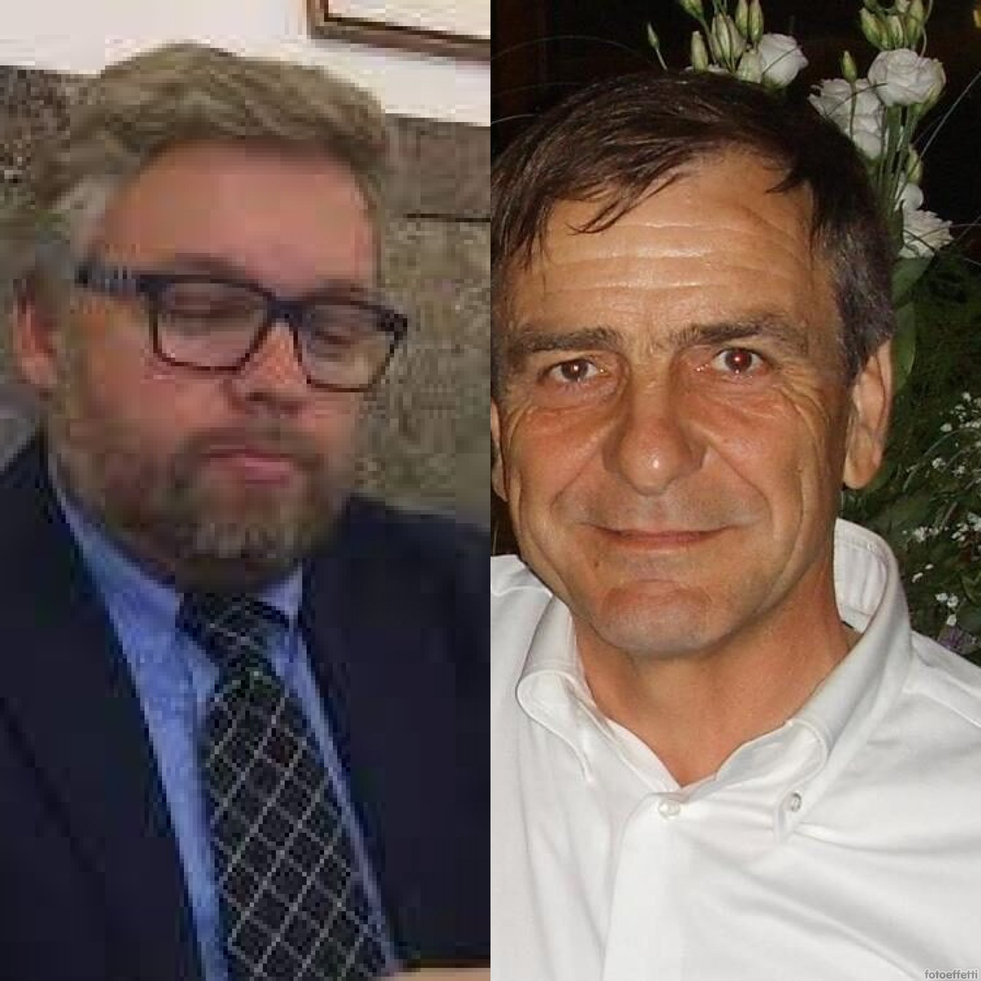 Emiliano Scinicariello e Franco De Angelis