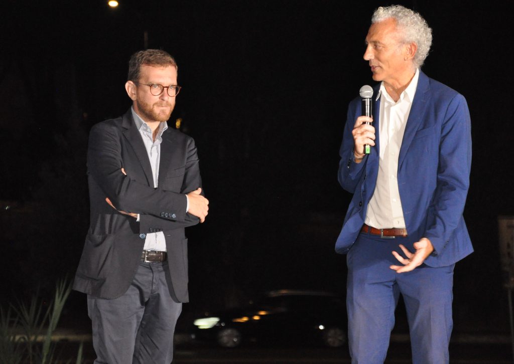 Giuseppe Provenzano e Damiano Coletta