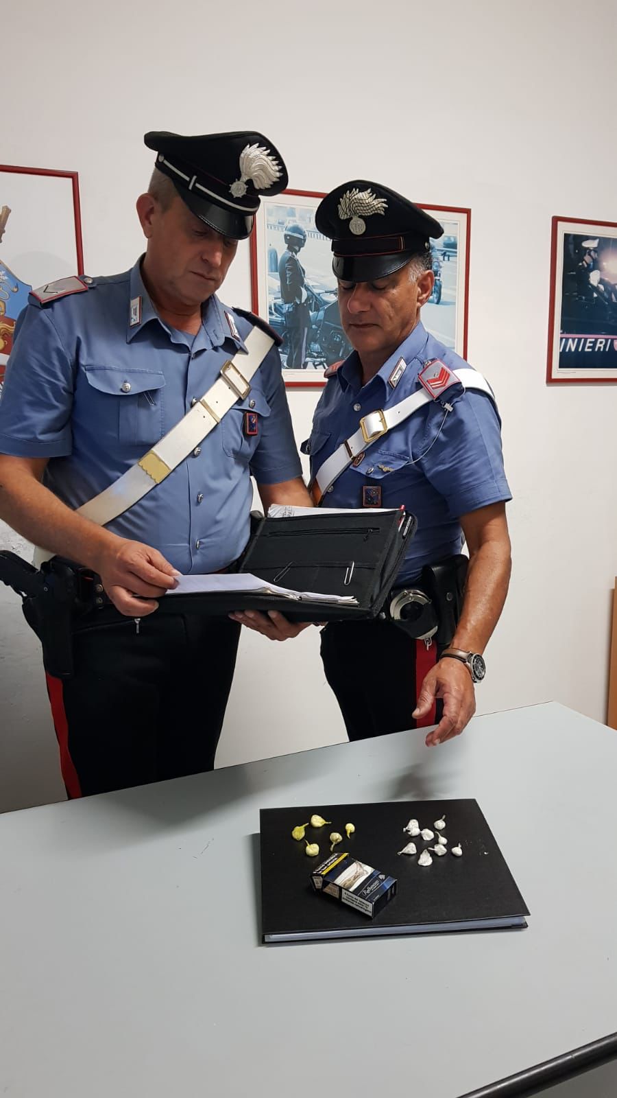 Stupefacente sequestrato dalla sezione radiomobile cc di minturno
