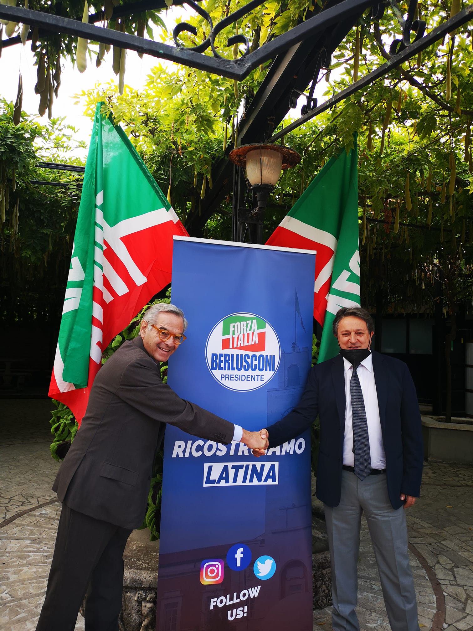 Vincenzo Zaccheo e Claudio Fazzone