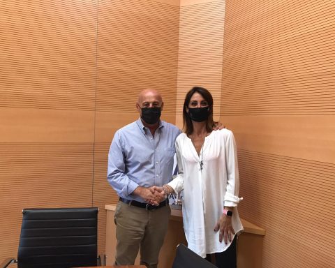 L'incontro tra il Commissario dell'Ordine degli Avvocati Giacomo Mignano e la candidata Sindaco Annalisa Muzio