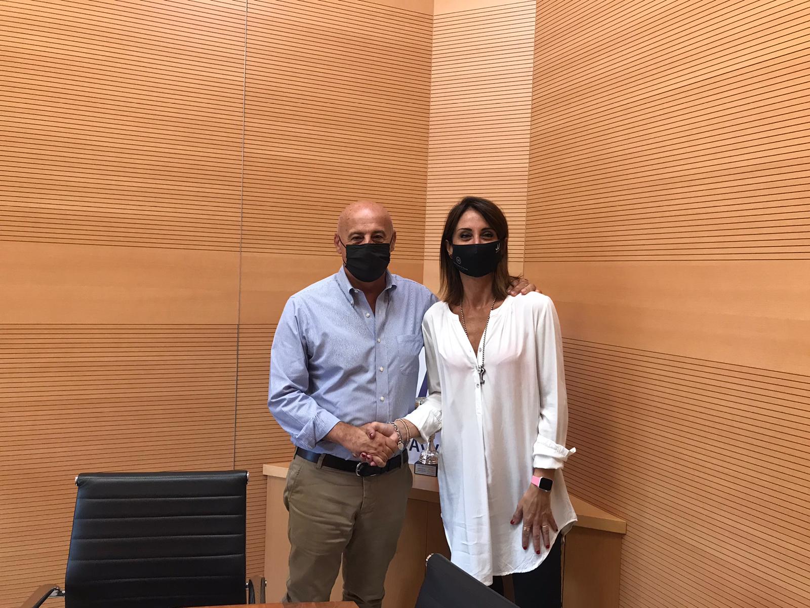 L'incontro tra il Commissario dell'Ordine degli Avvocati Giacomo Mignano e la candidata Sindaco Annalisa Muzio
