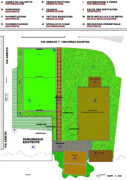 progetto via arezzo