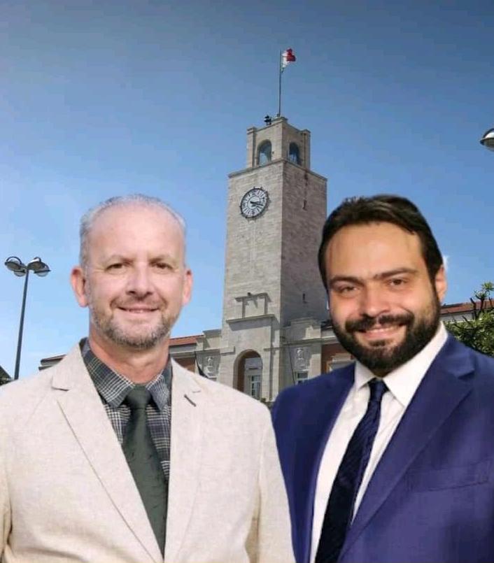Gianluca Bono e Fabio Massimo Castaldo